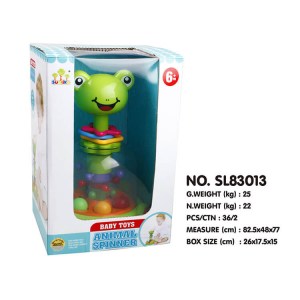 Push Spin Frog Toy